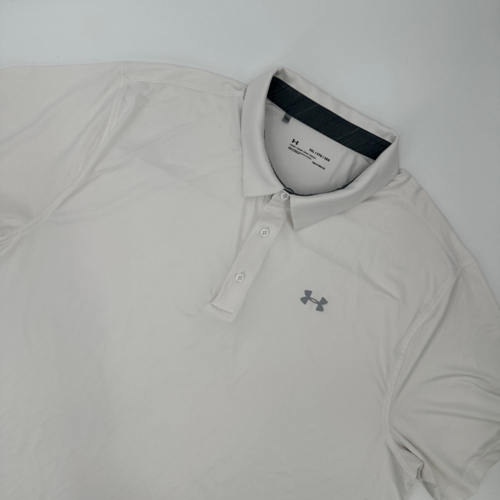 Under Armour Mens 3XL HeatGear Loose Fit Performance Golf Polo‎ Shirt